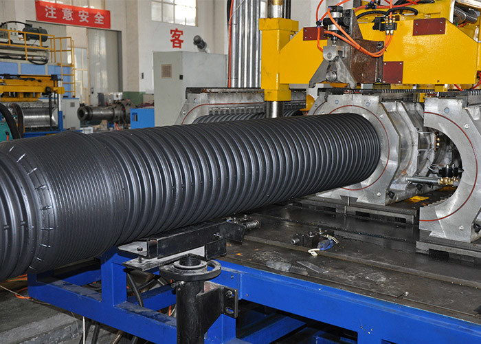Kabel die Golfpe Pijpproductielijn 250mm 90KW behandelen